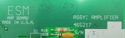 REFURBISHED ESM 465217 AMP BOARD 465217-3