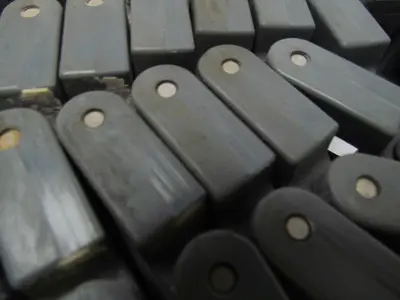 Intralox Knuckle Conveyor Chain Grey Series 3000 S Polypropylene 13 Ft Length