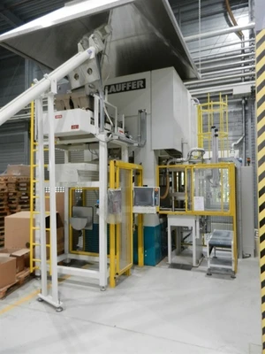 USED LAUFER MSA RKO 500 TON PRESS FOR COMPOSITE MAT.