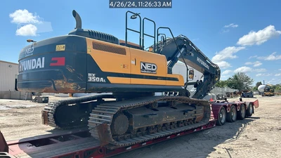 Used 2023 HYUNDAI HX350AL Crawler Excavators Florida US | National Equipment Dealers #1422418