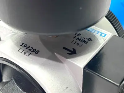 Used Festo Pneumatic Pressure Regulator, G 1/8 Connection, 192298 Air Pressure Regulators Michigan US | Maverick Industrial Sales #1389156