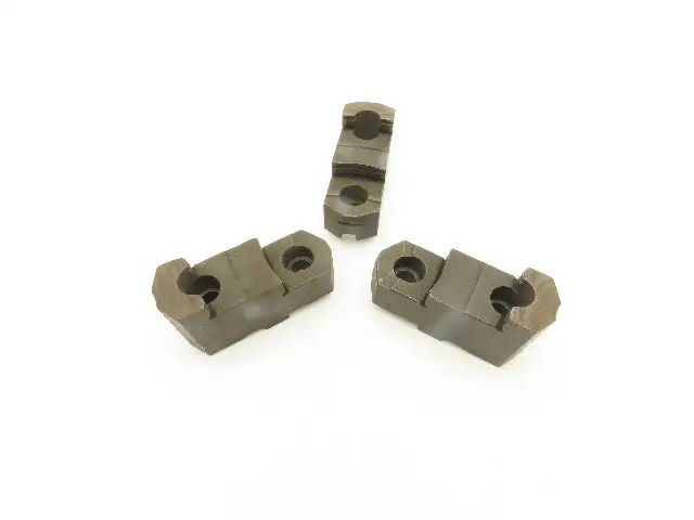 4775 Steel Lathe Chuck Jaws Reversible T-Track mount Set of 3