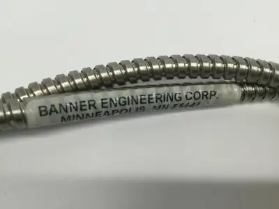 IF23S | Banner  Opposed Mode Individual Glass Fiber 36" Inch SS Sheath 17317 - Used