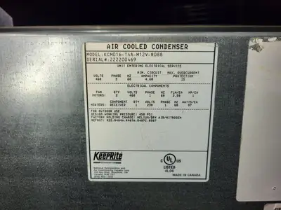 USED KEEPRITE KCM016-T4A-M12V-R088