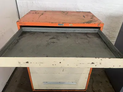 4-DRAWER NU-ERA MODULAR TOOLING CABINET. STOCK # 0903424