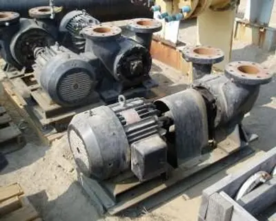 Pump, Centrif., 15 HP, C/st, 5" In/out (4) #S734497