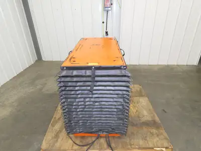 Southworth LS2-24 Hydraulic Scissor Lift Table 2000Lb 37x18" Top 24" Lift 24VDC
