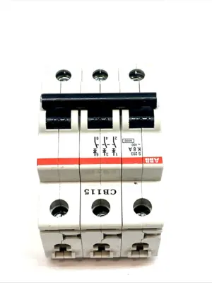 USED ABB S203-K8 MCB 3-POLE 8A CURVE K