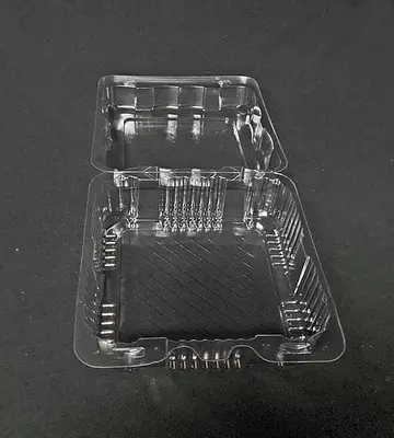 NEW, in-the-box — Commercial Packaging: 2-Loaf Cake Center, See-Thru Clamshell