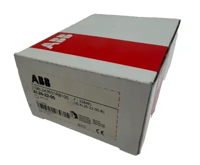 NEW ABB 1SBL243501R8100 CONTACTOR AL26-22-00 24VDC