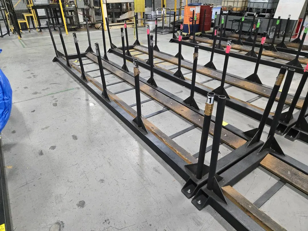 (1) Rod Rack; 16'x3'x4'