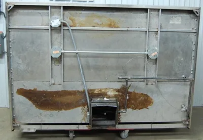 142-0780 Captive Aire 78″ x 54″ Stainless Steel Pizza Oven Exhaust Hood