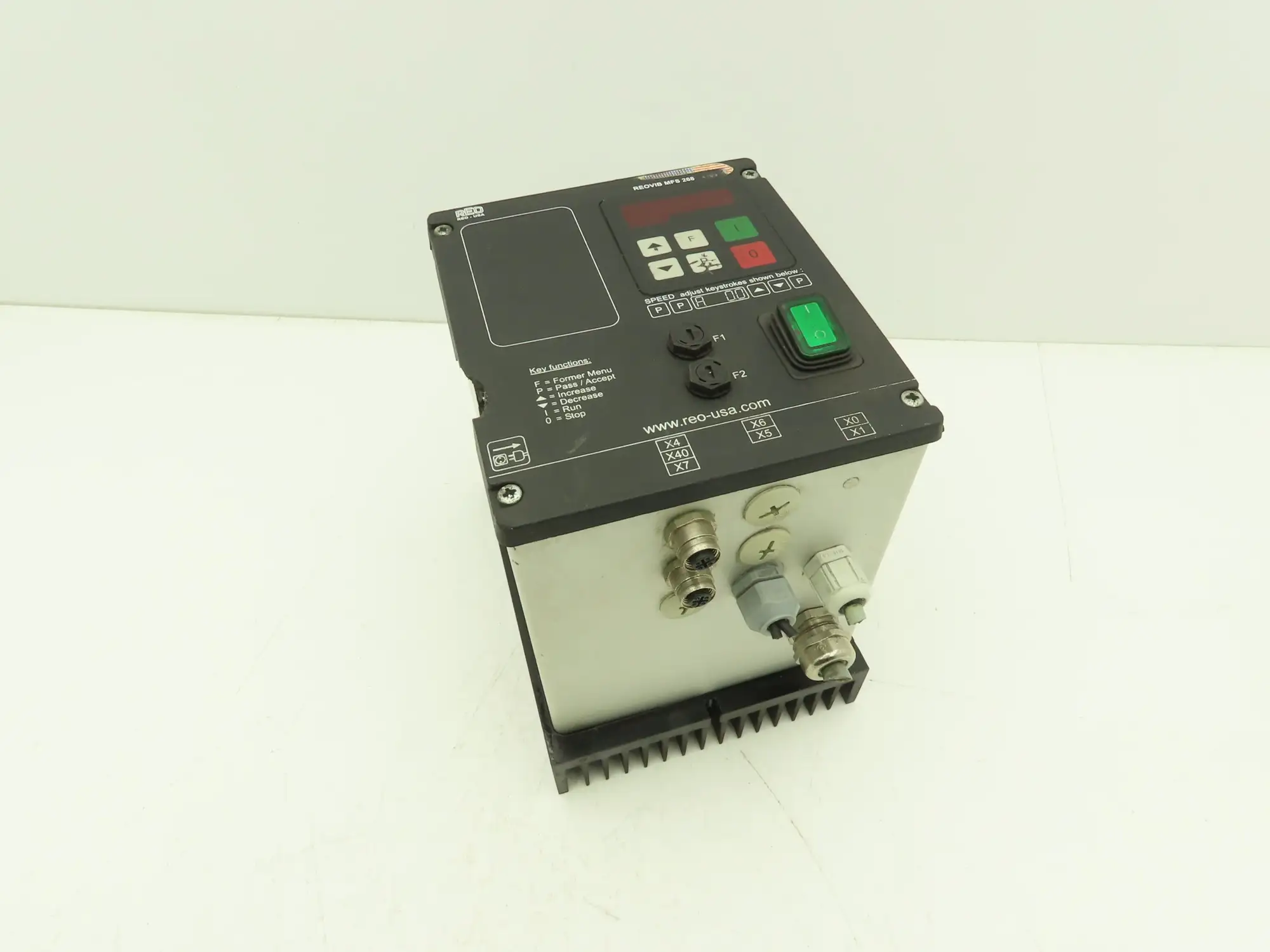 REO USA REOVIB MFS 268 XL Vibratory Conveyor Frequency Converter 110/240V