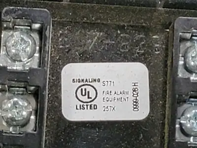 NEW FIRE ALARM 257X