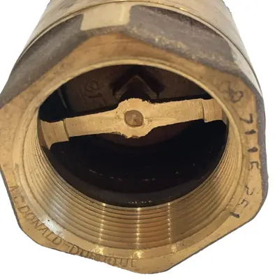 NEW A.Y. MCDONALD 7115-108-8 POPPET FOOT VALVE 918-2 71151088