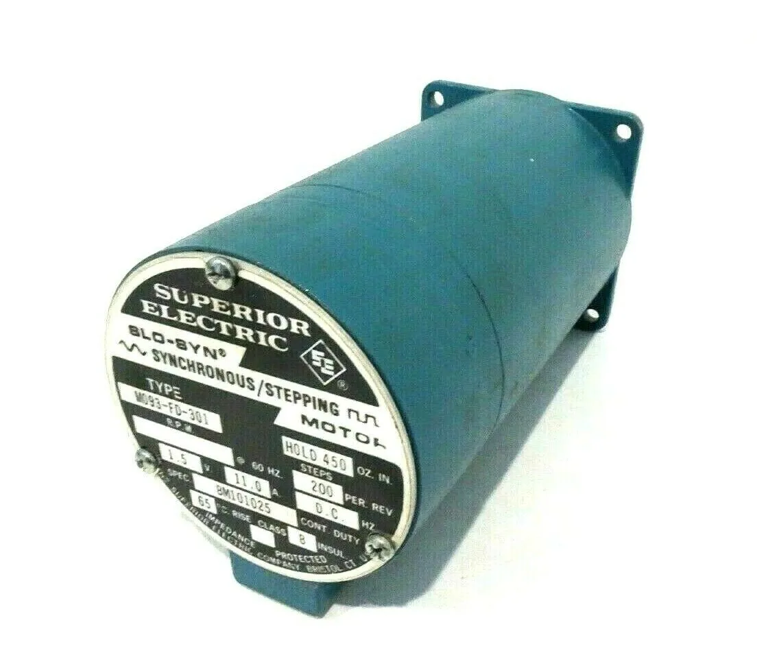 NEW SUPERIOR ELECTRIC M093-FD-301 STEPPING MOTOR M093FD301