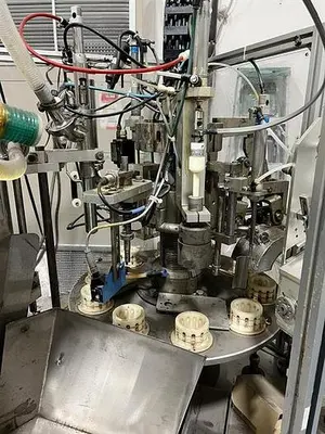 Woojung Model Tubefil-1000 Plastic Tube Filler and Sealer