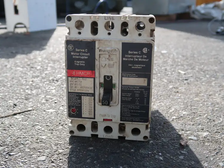 Used WESTINGHOUSE HMCP050K2C Switchgears British Columbia CA | Lenmark #244444