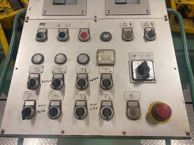 Haeusler HPR-15 Hydraulic 6.29" x 0.74" Horiz/Vert. Roll Bender