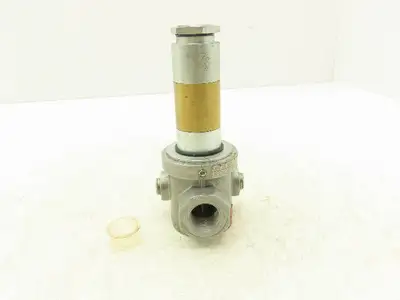 Krom Schroder VAN15-N02 Solenoid Valve 1/2" NPT Aluminum Body No Coil 2 Way Gas