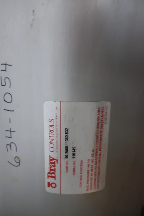 Used BRAY 32-2600-13075-111 Valves/Fittings Ohio US | Aucto #1306501