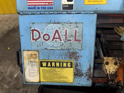 12" X 12"  DOALL MODEL #C-305A FULLY AUTOMATIC HORIZONTAL BANDSAW: YOBRO #23988