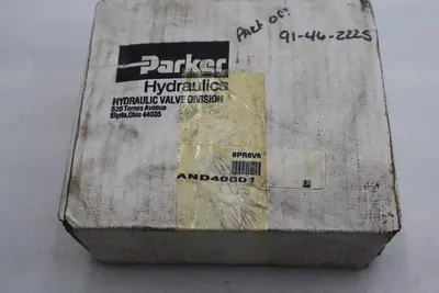 Parker Hydraulic Manifold Block Sub Plate Model# SPR6V6 Stock L-568