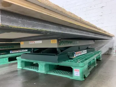 LOT OF (35) MISC. 2,000 LB. 2' x 4' SCISSOR-LIFT TABLES