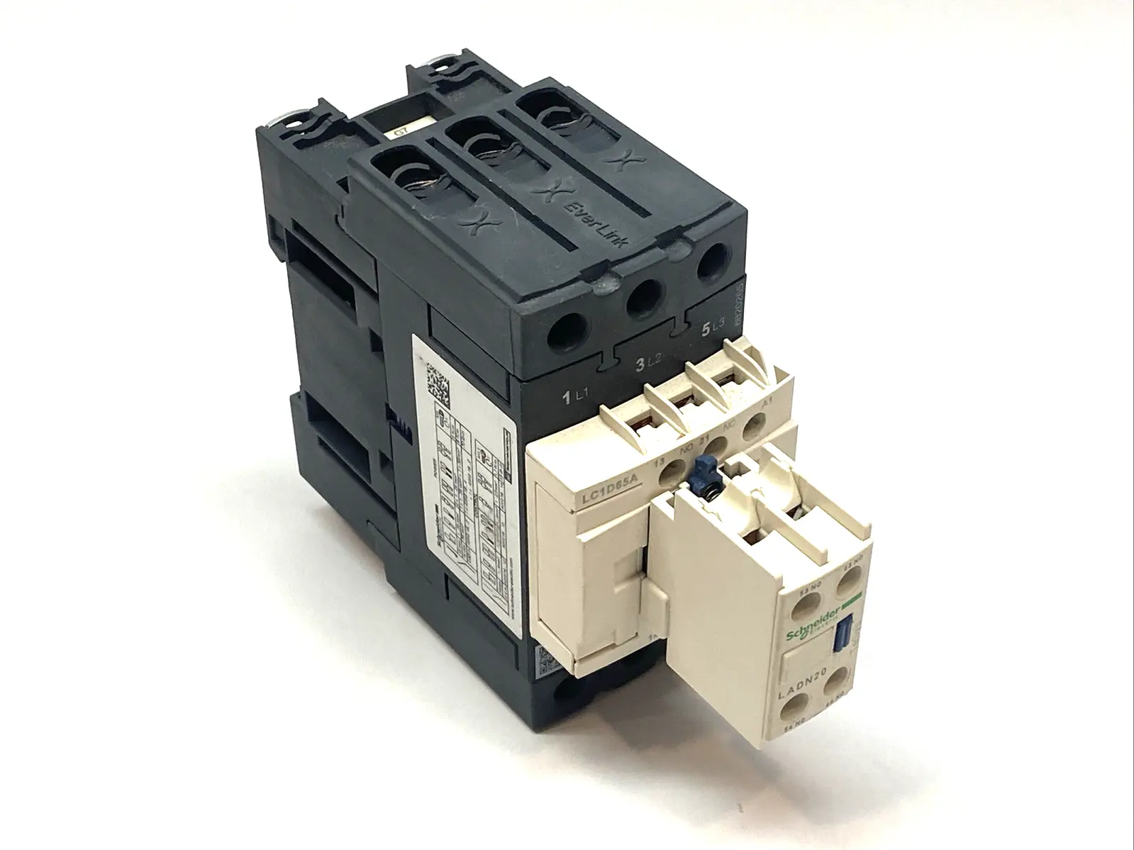 Used Schneider Electric Thermal Overload Contactor 3-Pole 65A PLC Contactors Michigan US | Maverick Industrial Sales #1410810