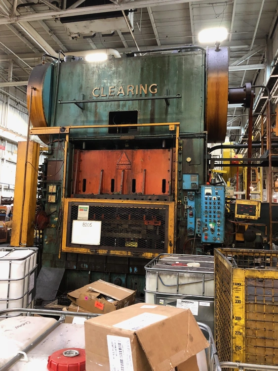 Used CLEARING E2-600-84-54 Straight Side Presses Ohio US | G-2000, Inc. #1082005