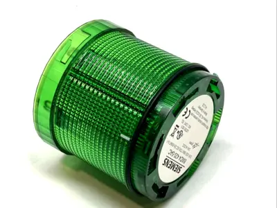 USED SIEMENS GREEN LED STACK LIGHT MODULE 24V AC/DC