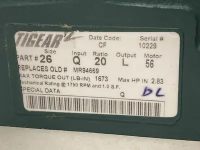 New | in-Stock DODGE MR94669 Speed Reducers | Surplus Asset Holdings #1205489