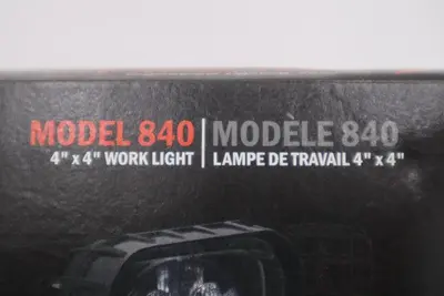 NEW JW SPEAKER 840 Trapezoid 12 - 24 Volt Work Spotlight STOCK GF670