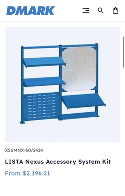 LISTA Desk Work Benches | Elevation Machine (4)
