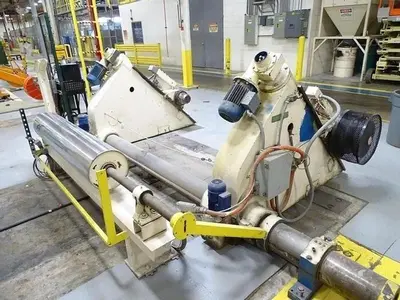 64" (1.60M) ARROW MDL 2000T SLITTER REWINDER 96" OD REWIND SHEAR CUT