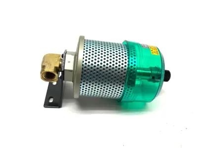 USED SMC EXHAUST CLEANER COMPRESSED AIR MUFFLER 1/2" NPT