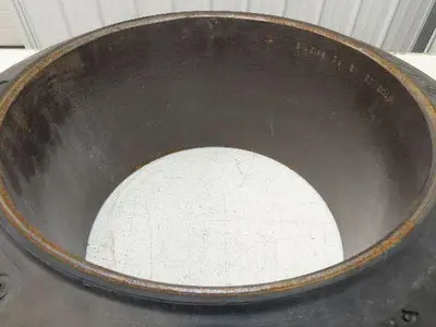 Super Solid 18x8x12-1/8 Forklift Tire Smooth Solid Press-on Black