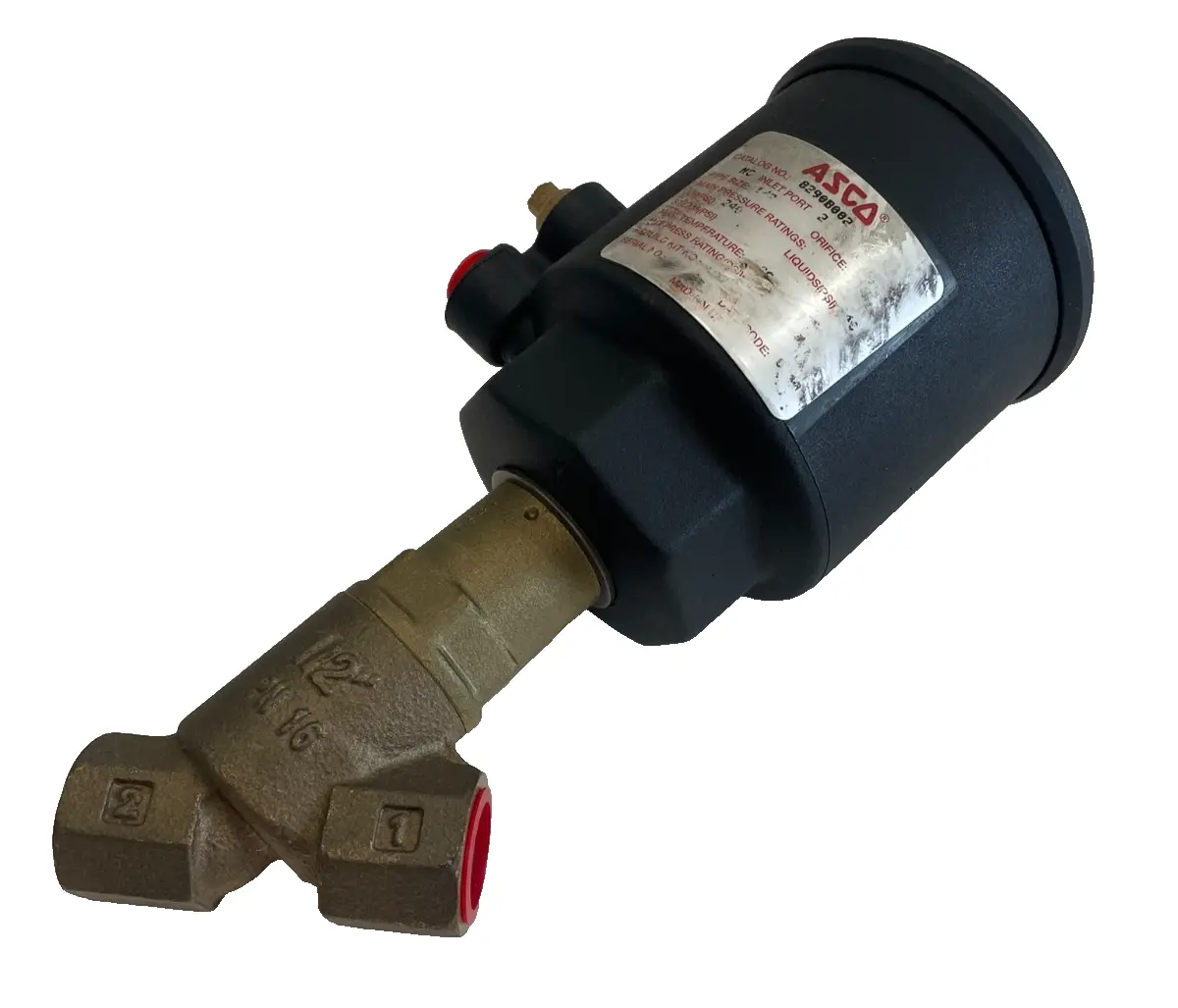 NEW ASCO 8290B002 PISTON VALVE 1/2"