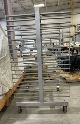USED CUSTOM STAINLESS Smokehouse Racks