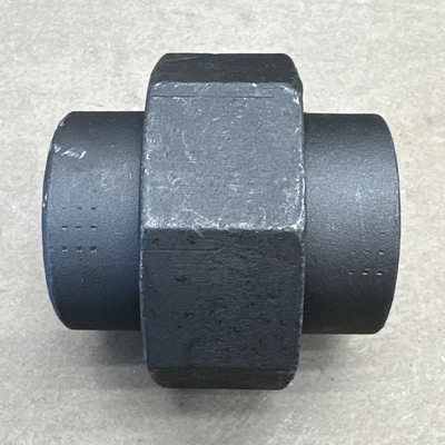 1" 3000 Threaded (NPT) Union SA/A105 Forged Steel Fitting || (3) NOS - WARRANTY!
