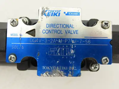 Tokyo Tokimec DG4V-3-2A-M-P7-H-7-56 Directional Control Solenoid Valve 24VDC