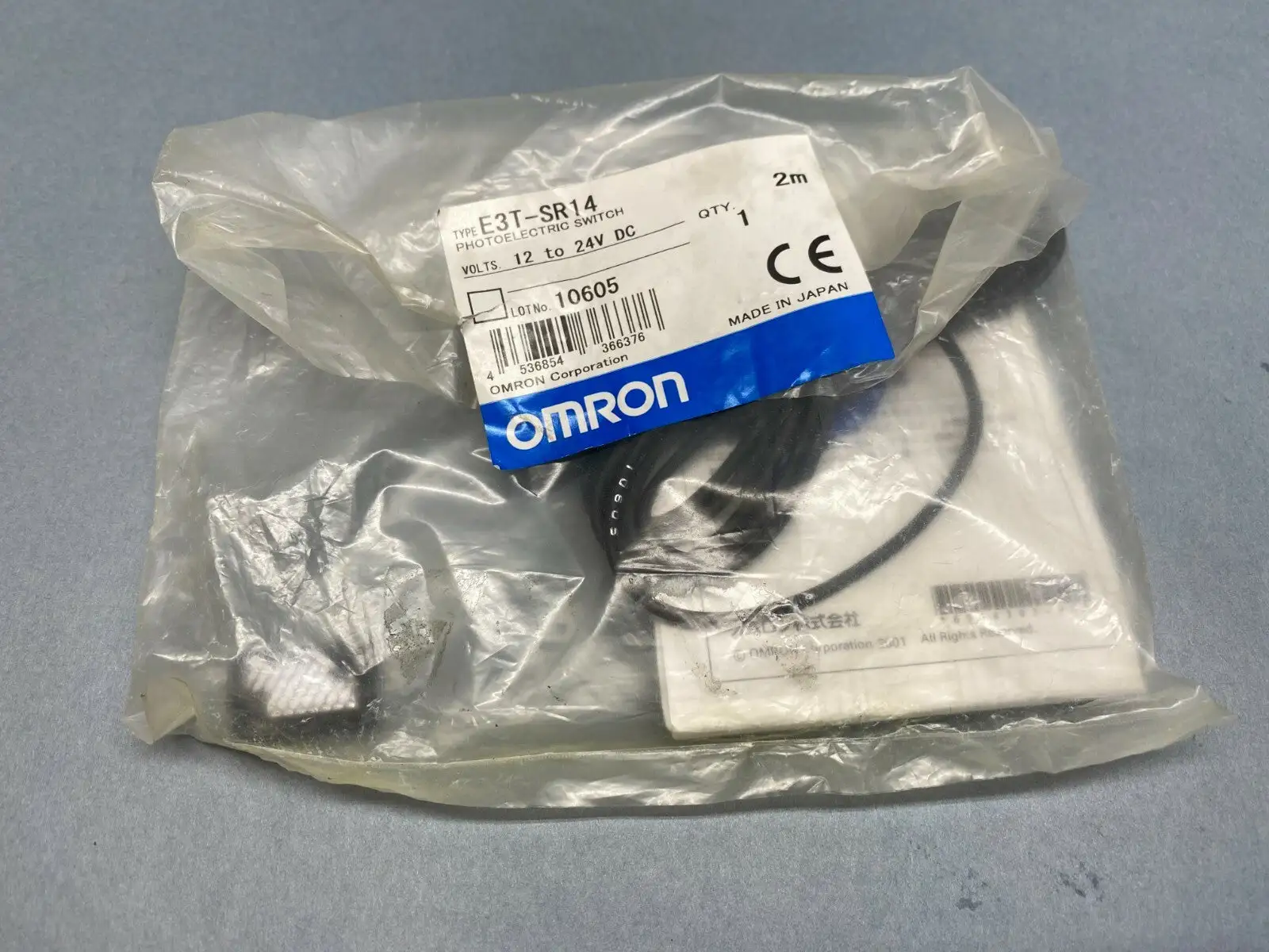 New | in-Stock OMRON PHOTOELECTRIC SENSOR Photoelectric Sensors | Maverick Industrial Sales #1101639