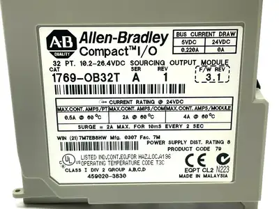 1769-OB32T | Allen-Bradley  Compact I/O 32 PT. Output Module - For parts or not working