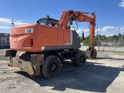 Used 2012 Hitachi ZX190W-3 Wheel Excavators Maryland US | Zadoon Equipment #1480789