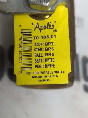 New | in-Stock APOLLO 70-105-01 Pump & Valve Parts Ohio US | Surplus Asset Holdings #1247100