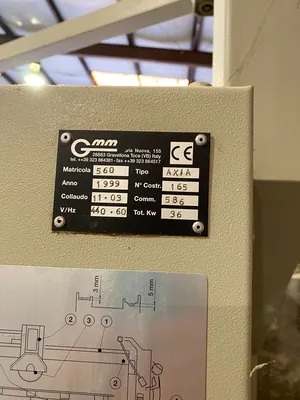 1999 GMM Axia 38 Full w/ Lathe Bridge Saws | STONE EQUIPMENT WAREHOUSE (4)