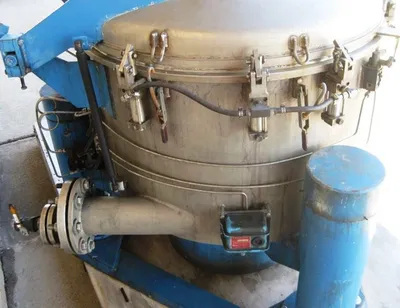 Western States EZ-300 30 x 18 perforate basket centrifuge, 316L SS.