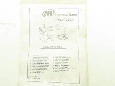 Ingersoll Rand PNLDII -28-LP Automatic Condensate Trap - Drain Valve PARTS ONLY