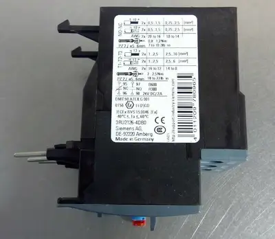 Siemens - Sirius - 3RU2126-4DB0 Overload Relay 4E-13