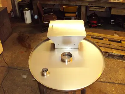 1,000 Mm Dia S/S Loose Lid